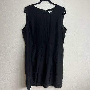 Garnet Hill Silk Sheath Dress